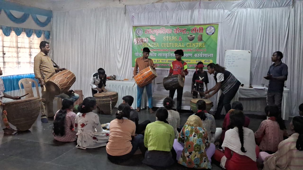 Rythm Workshop at Ranchi under mentorship of Shukram Pahan